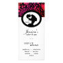 Salon Marketing Cards Butterfly Woman Colourful Personalised Rack Card