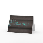 Salon Spa Butterfly Thank You Greeting Card