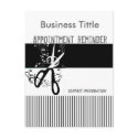 Salons & Spa Appointment Reminder postcards