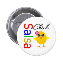 Salsa Chick Button