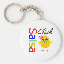 Salsa Chick Keychains