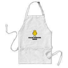 Salsa Dancing Chick Apron