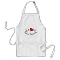 Salsa Dancing I Heart-Love Gift aprons