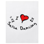 Salsa Dancing I Heart-Love Gift flyers