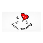 Salsa Dancing Items - I Heart Salsa Dancing photo cards