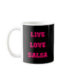 Salsa dancing mugs