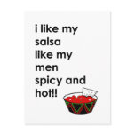 salsa postcards
