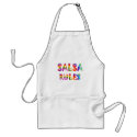 Salsa Rules aprons