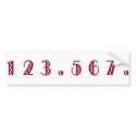 "Salsa steps" bumper sticker bumper stickers