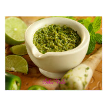 Salsa Verde Post Card