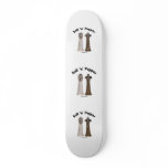 Salt and Pepper Shakers Dogs skateboards