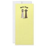 Salt and Pepper Spice Dogs rack cards