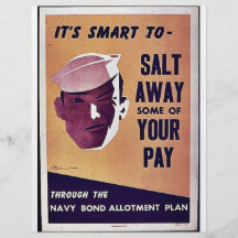 Salt Away Some Of Your Pay Flyer