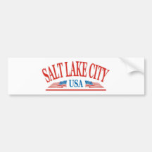 Salt Lake City Bumper Sticker