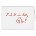 Salt Lake City Girl tee shirts cards