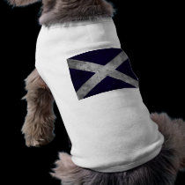 Saltire Grunge pet clothing