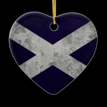 Saltire Grunge ornaments