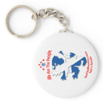 saltire keyring keychains