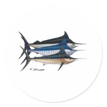Saltwater Collection by FishTs.com Sticker