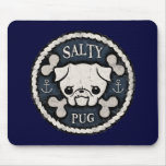 Salty Pug mousepads