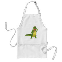 Salty the Crocodile Apron