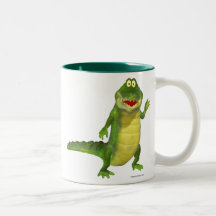 Salty the Crocodile Coffee Mug