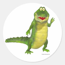 Salty the Crocodile Stickers