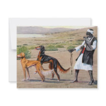 saluki personalized invitations