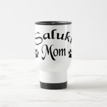 Saluki Mum (Fancy Text) Coffee Mug