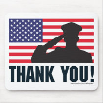Salute Mouse Pad