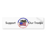 Salute to Troops bumper stickers
