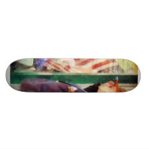 Saluting the Flag Skateboard Deck