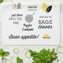 Salvia fritta towel