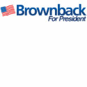 Sam Brownback 2008 White Polo t-shirts