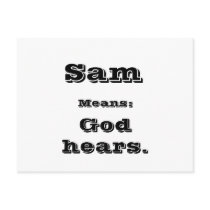 Sam Post Cards