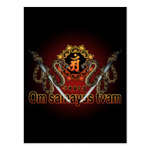 Samantabhadra&Snake2 はがき