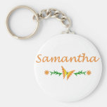 Samantha (Orange Butterfly) Keychains