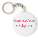 Samantha (Pink Butterfly) keychains