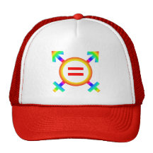 same-sex marriage mesh hats