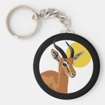 Samer the Gazelle Keychains