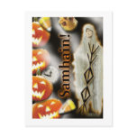 Samhain Prosperity Blessings postcards