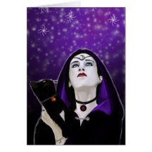 samhain skies greeting card