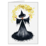 Samhain Witch Greeting Card