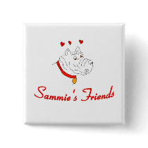 Sammie's Friends Button (Square)
