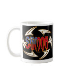 Samoa Tribal Black mugs