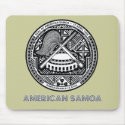 Samoan Emblem mousepads