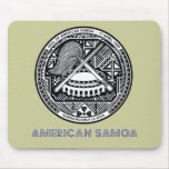 Samoan Emblem mousepads