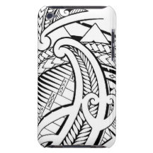 Samoan tattoo with Maori elements Case-Mate iPod Touch Case