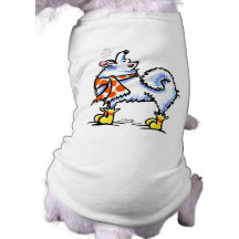 Samoyed American Eskimo Dog Snowflake Doggie Shirt
