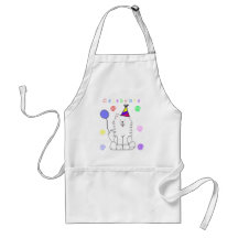 Samoyed Celebrate Apron